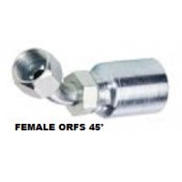 3/8 X 3/8 O-ring Face Seal Female 45 3/8 X 3/8 O-ring Face Seal Female 45